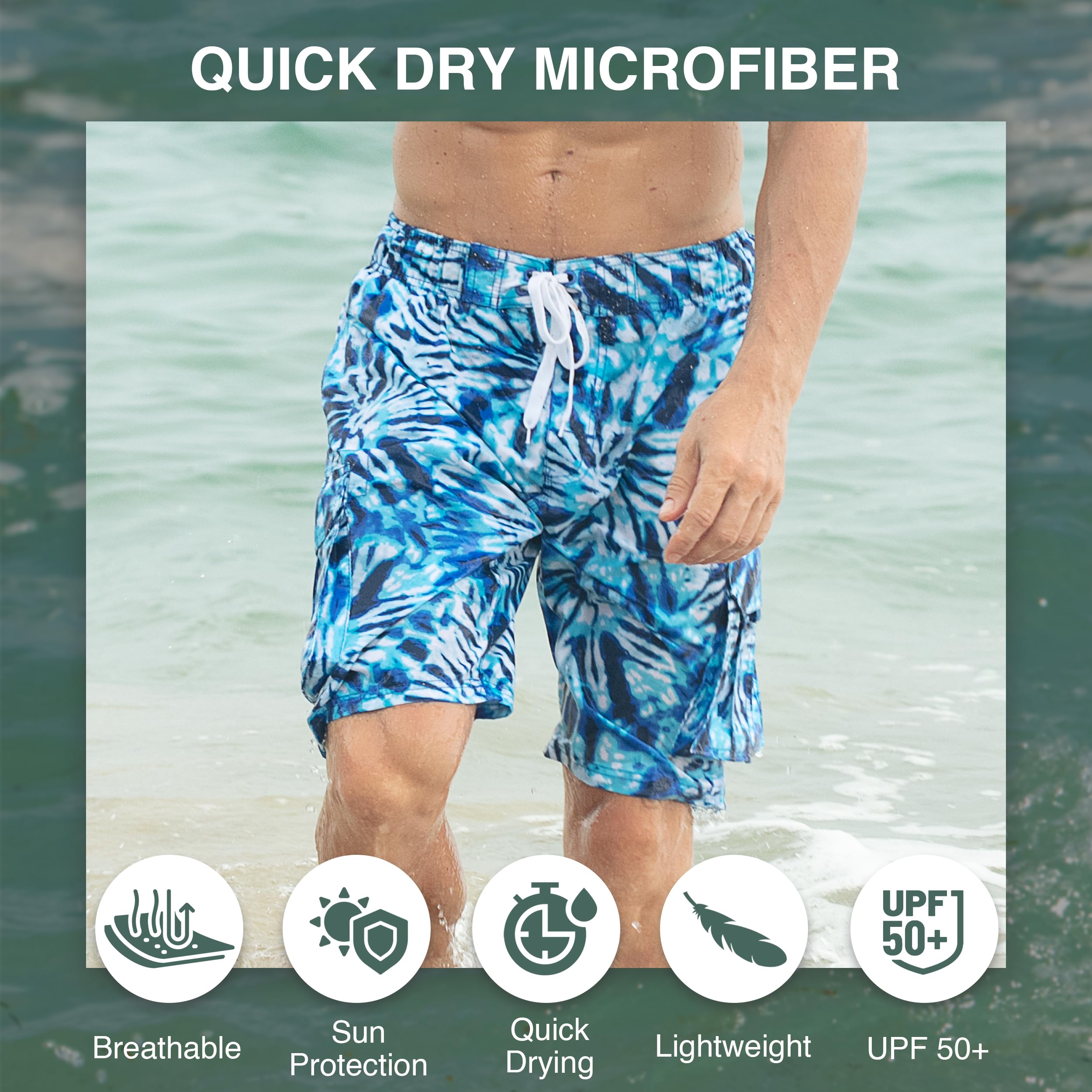 Men's Twister 9" Swim Trunks