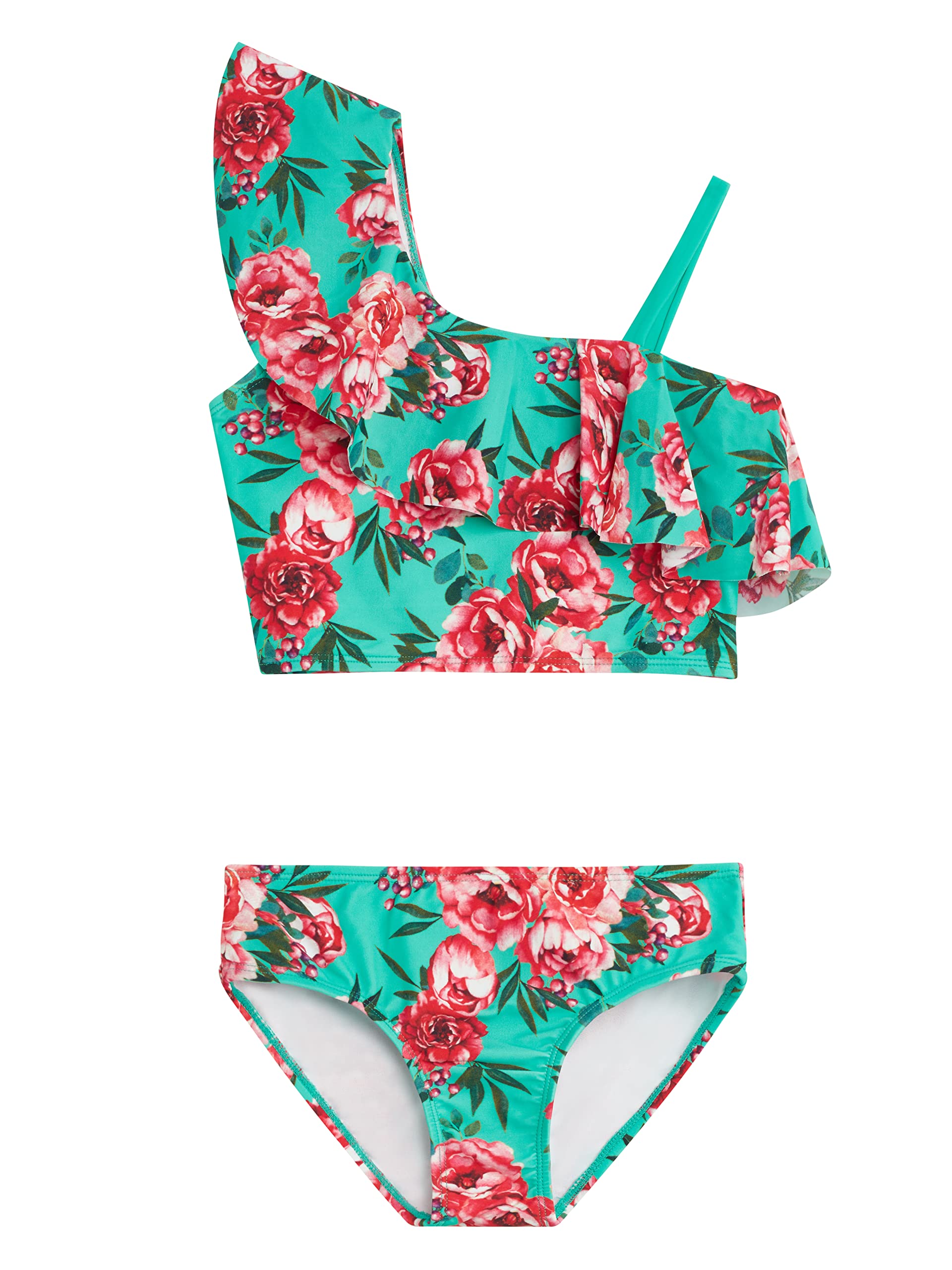 Girls' Avery 1 Shoulder Tankini