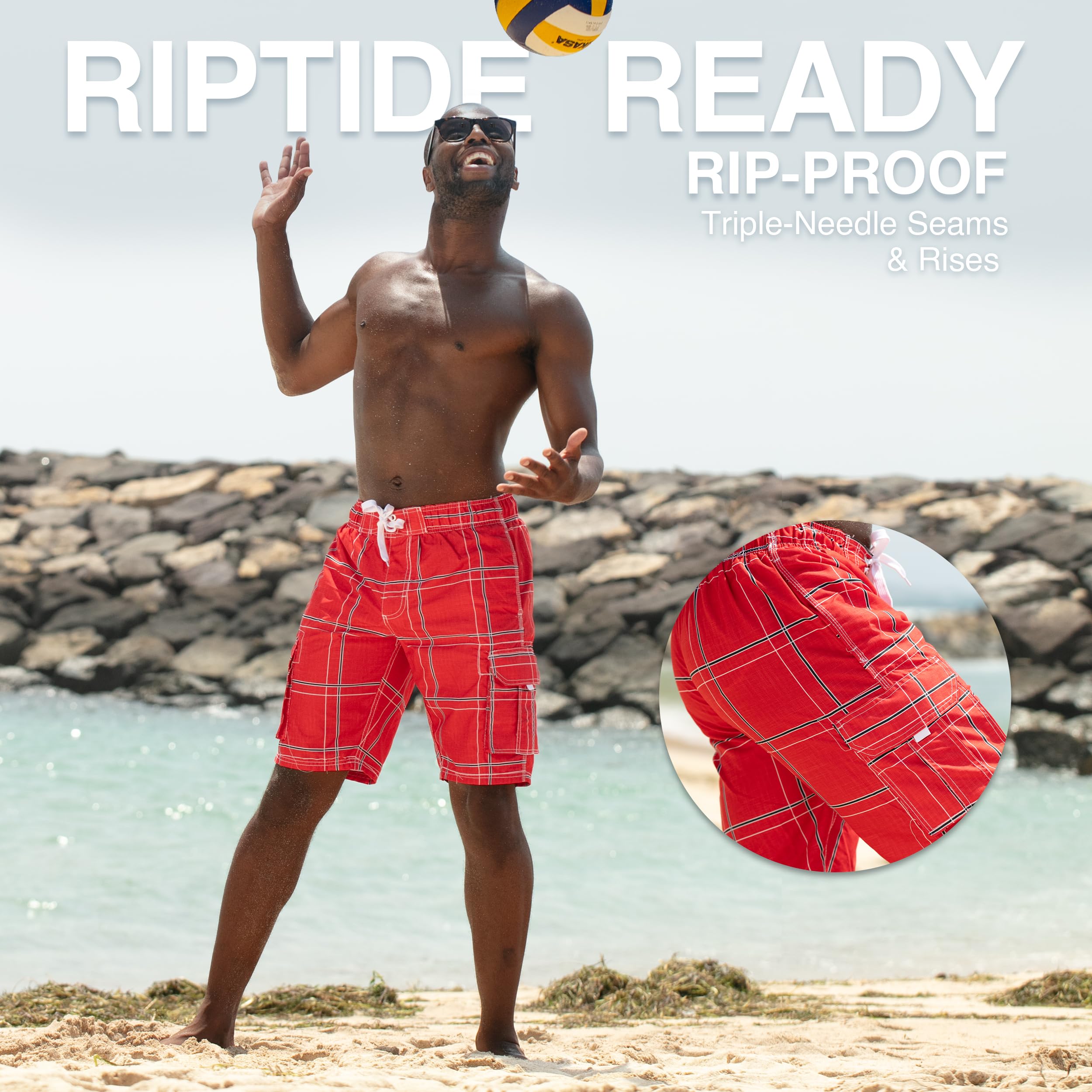 Men's Flex 9" Swim Trunks