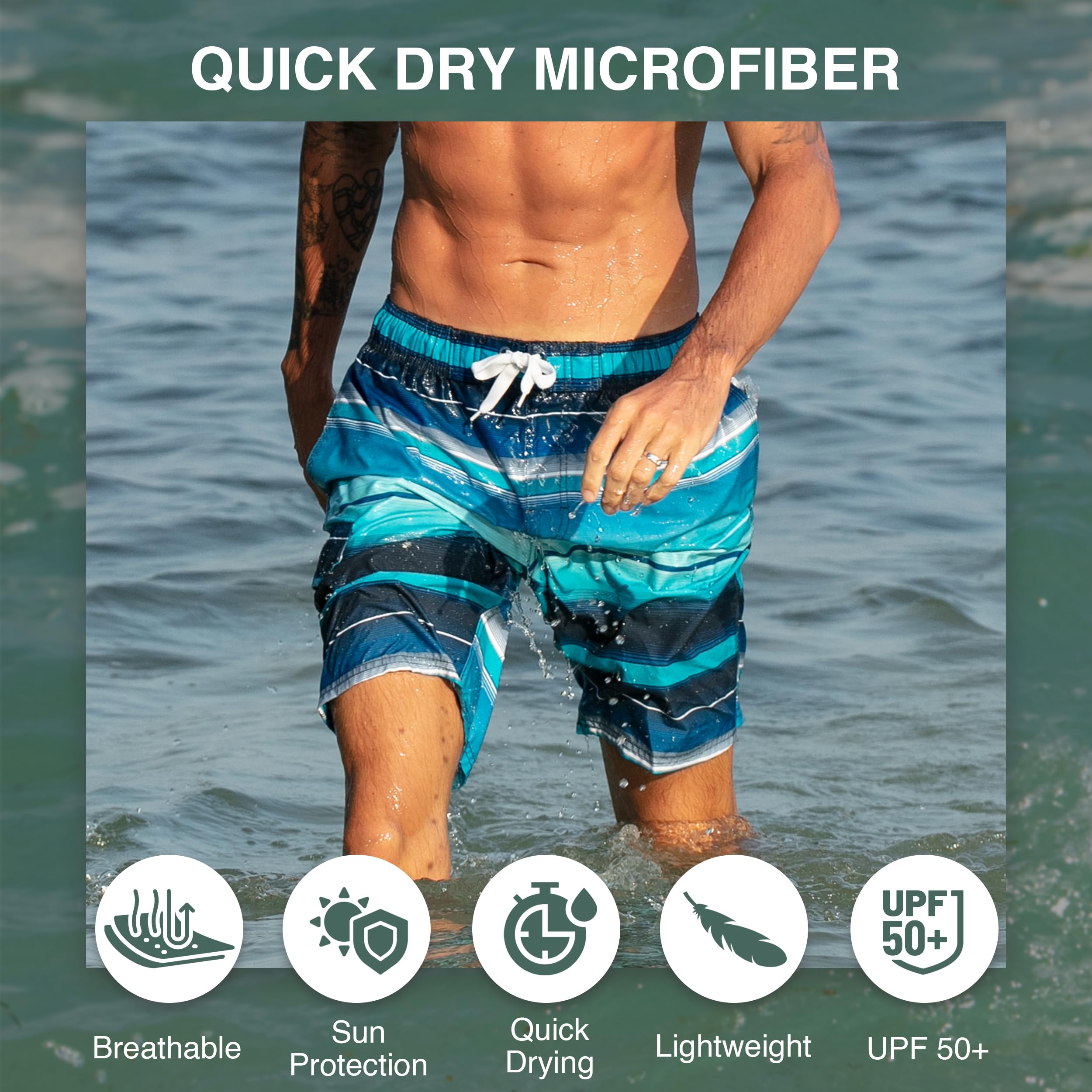 Men's Horizon 9" Swim Trunks