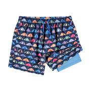 Sunny Days Boys' Compression Liner Swim Trunks
