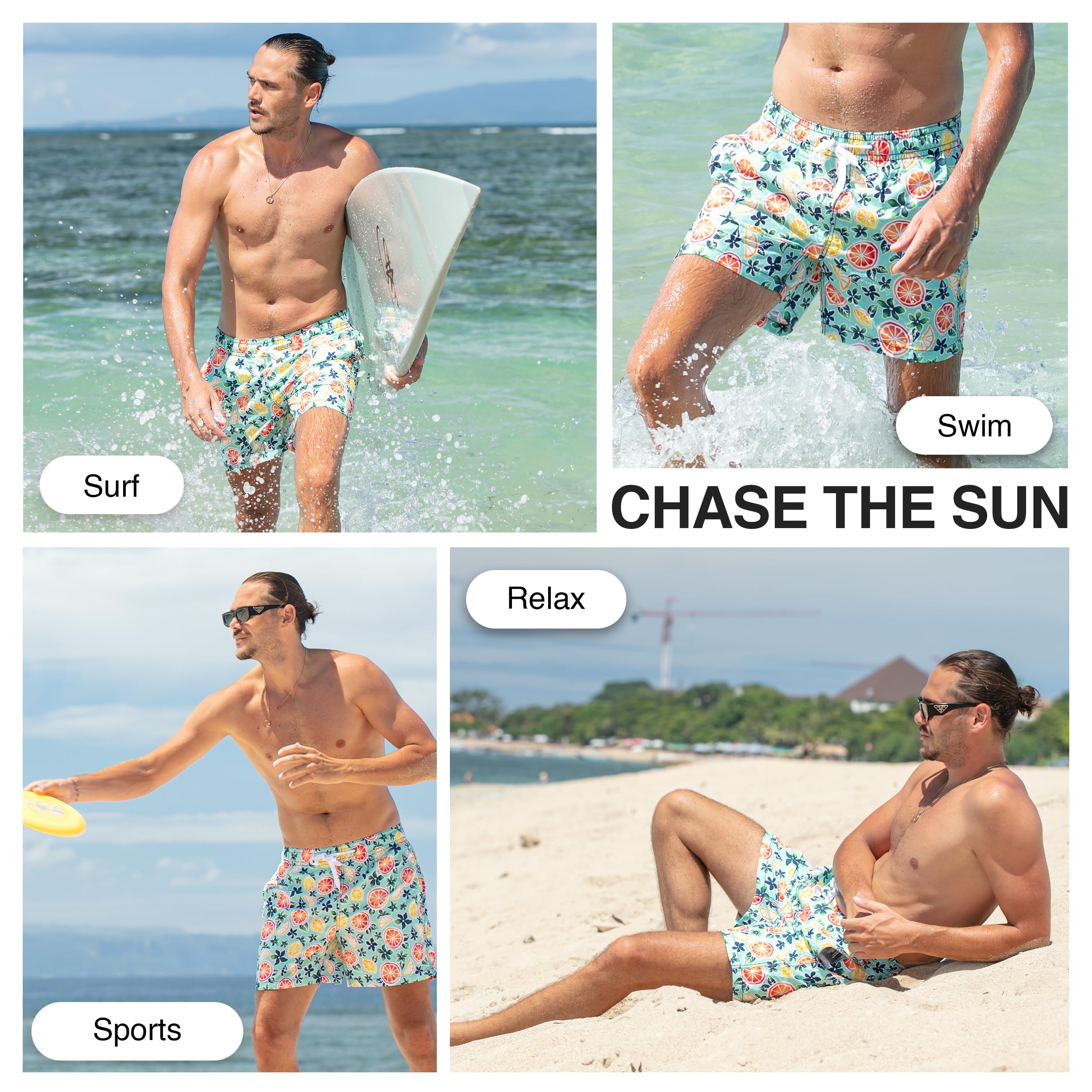 Men's Citrus 5.5" Swim Trunks