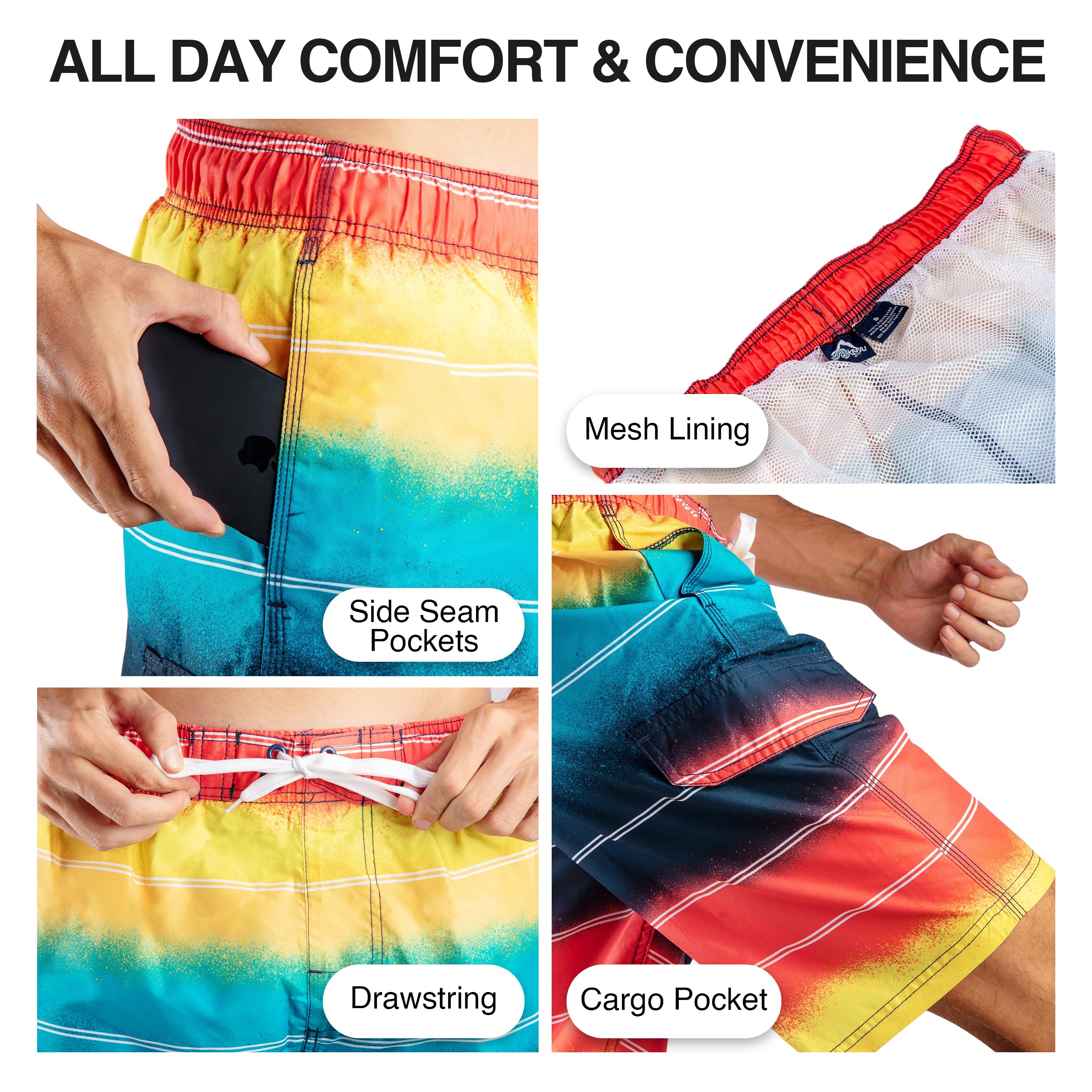 Men's Apollo 9" Swim Trunks