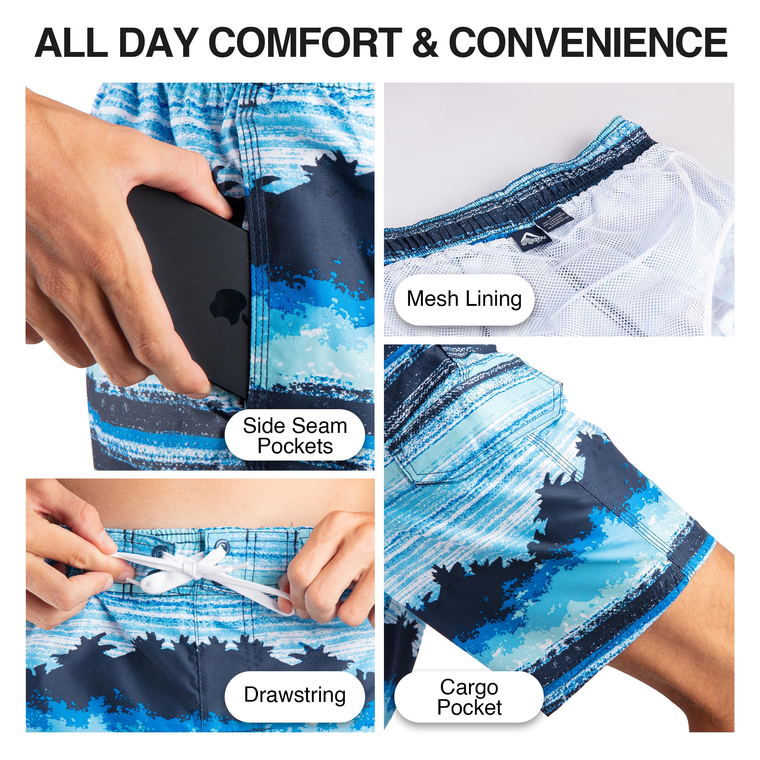 Men's Banzai 9" Swim Trunks