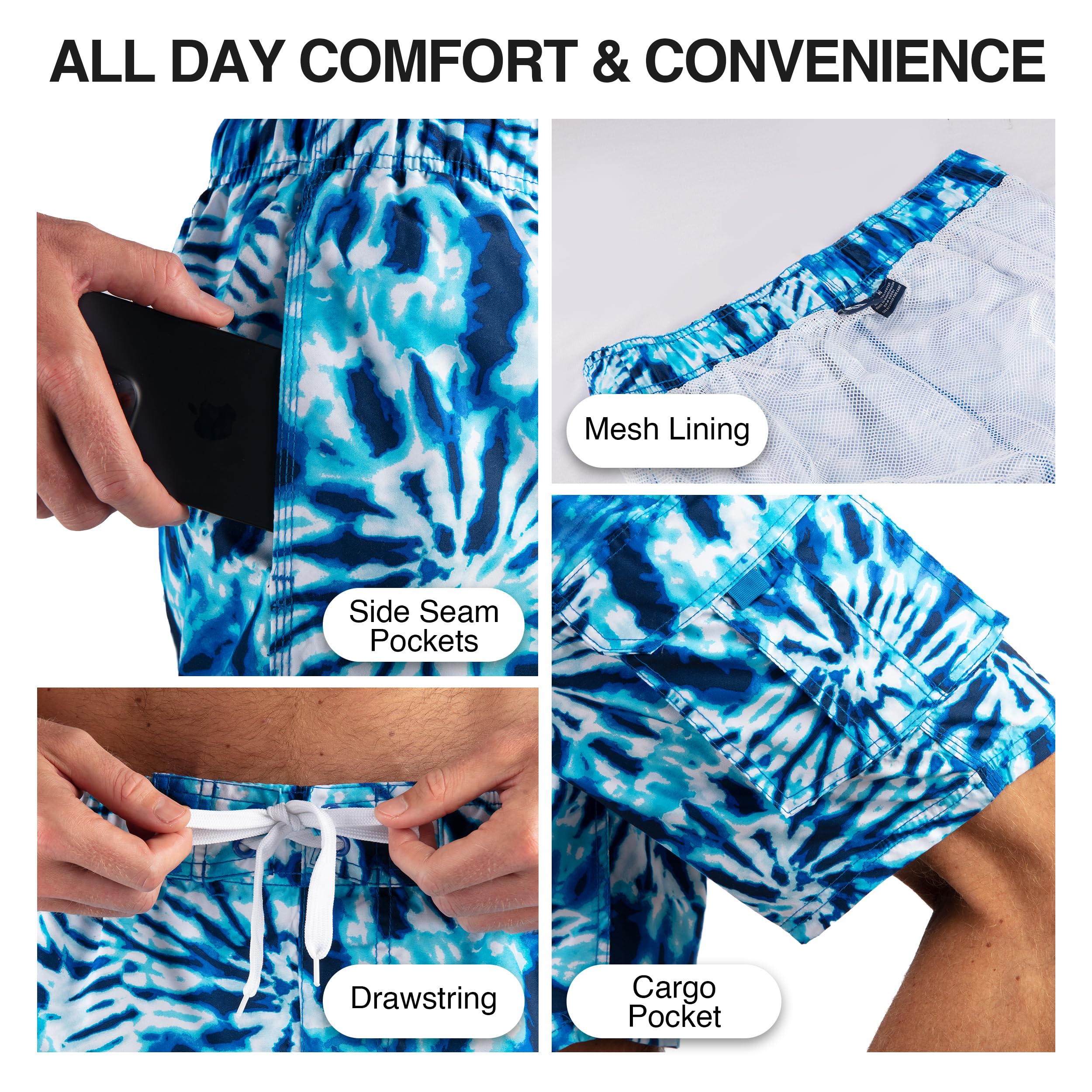Men's Twister 9" Swim Trunks