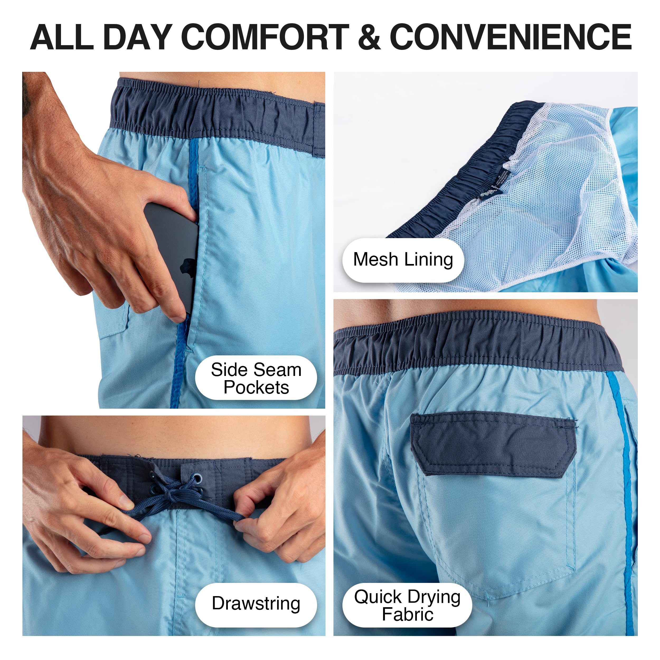 Men's Carter 9" Swim Trunks