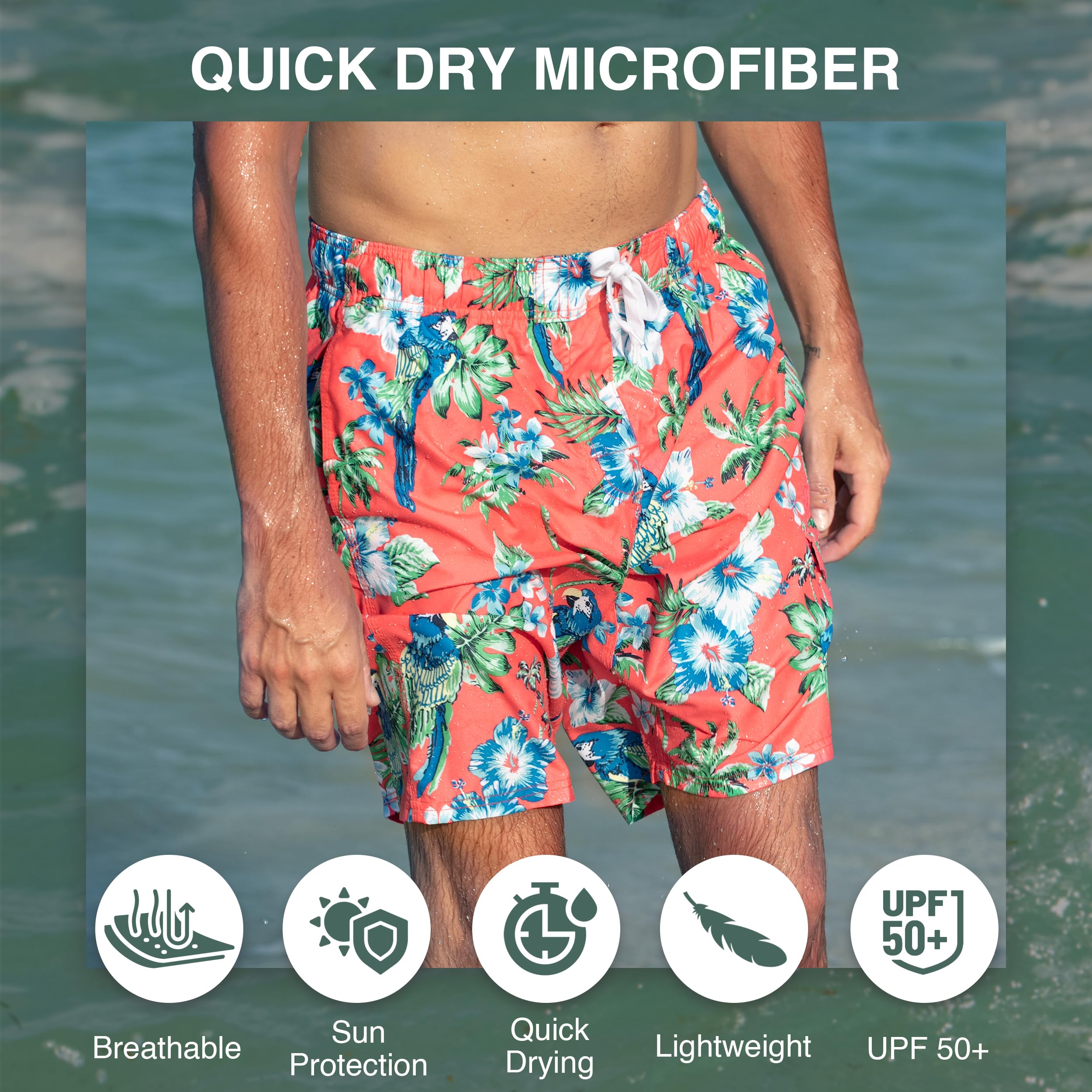 Men's Fiji 9" Swim Trunks