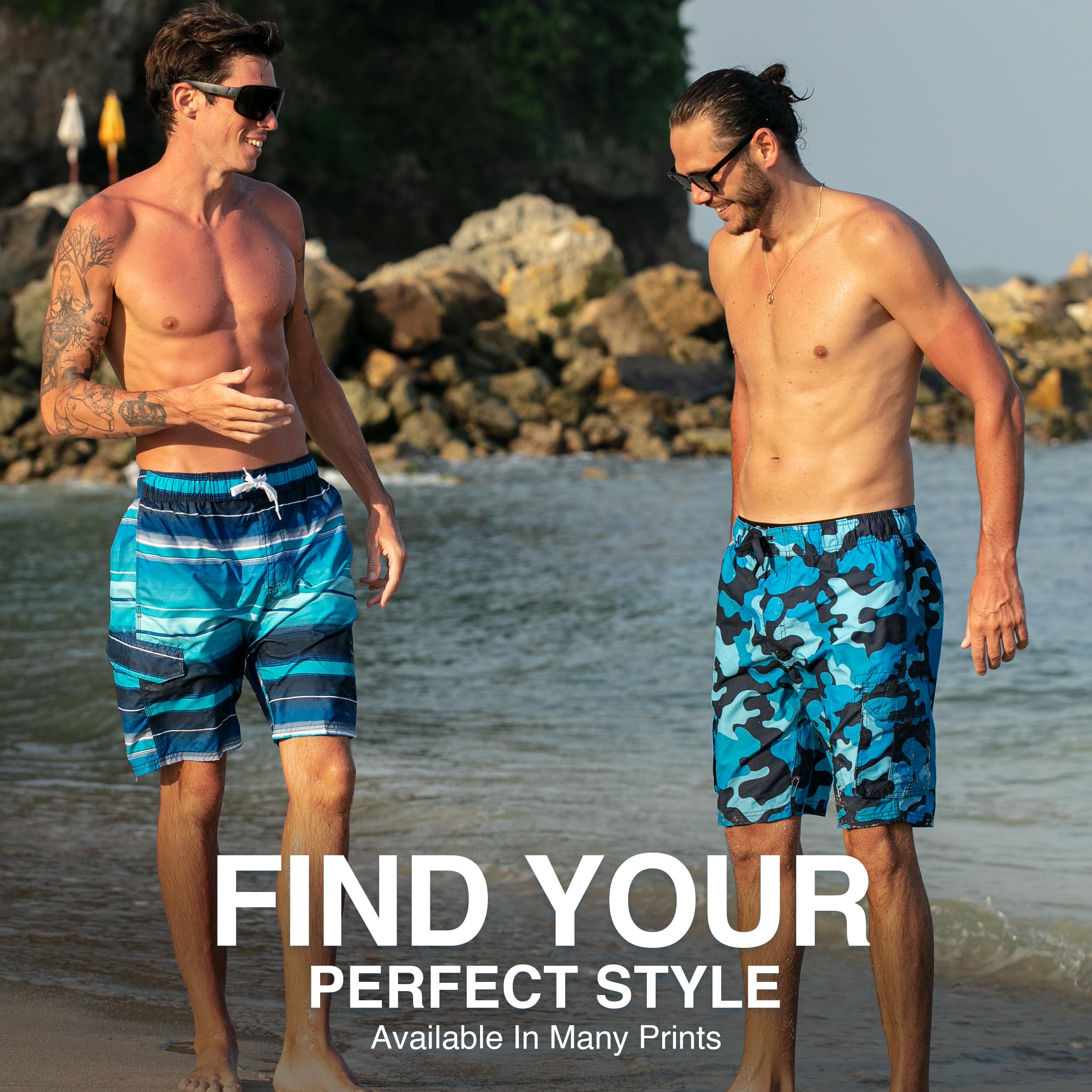 Men's Horizon 9" Swim Trunks