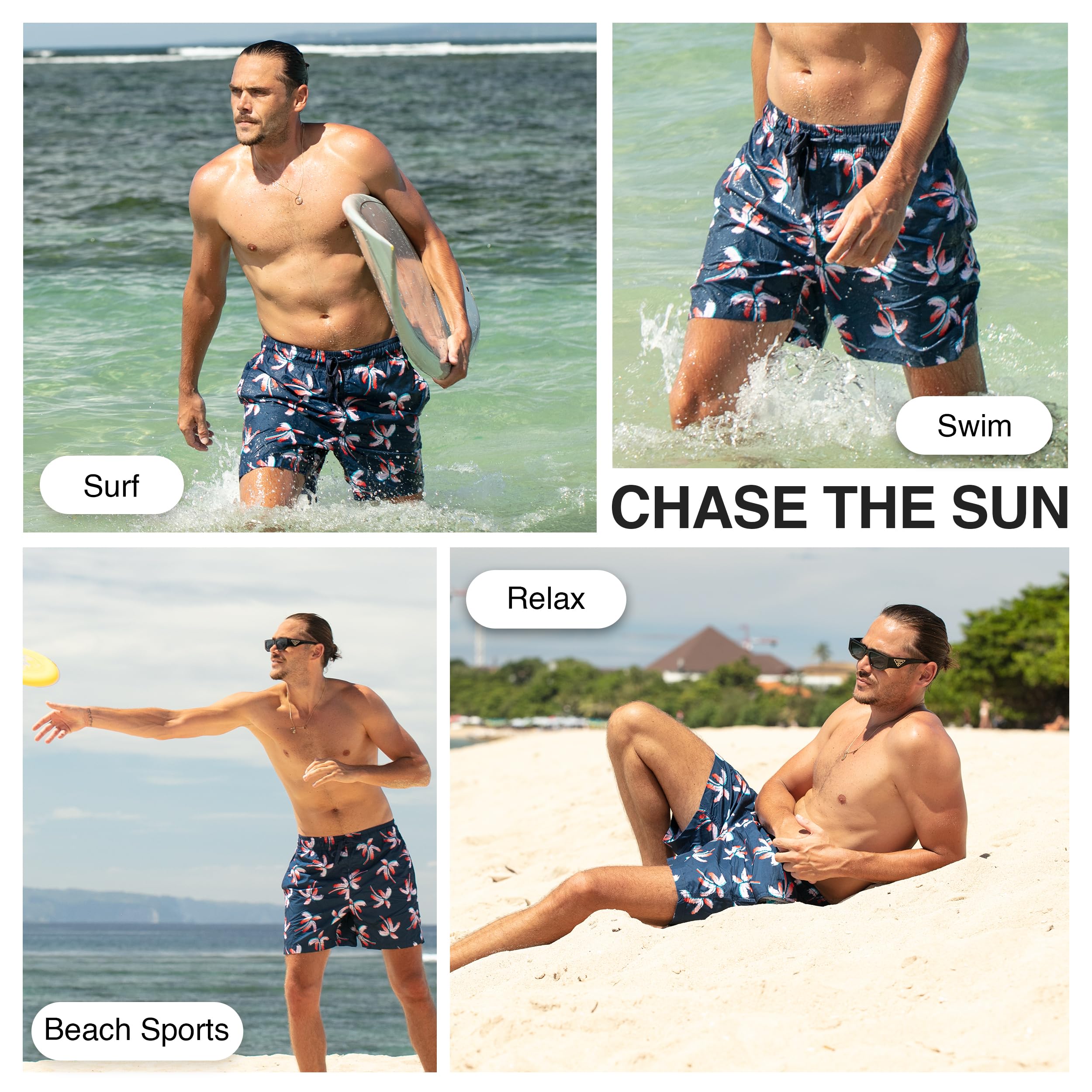 Men's Palm Beach 5.5" Swim Trunks