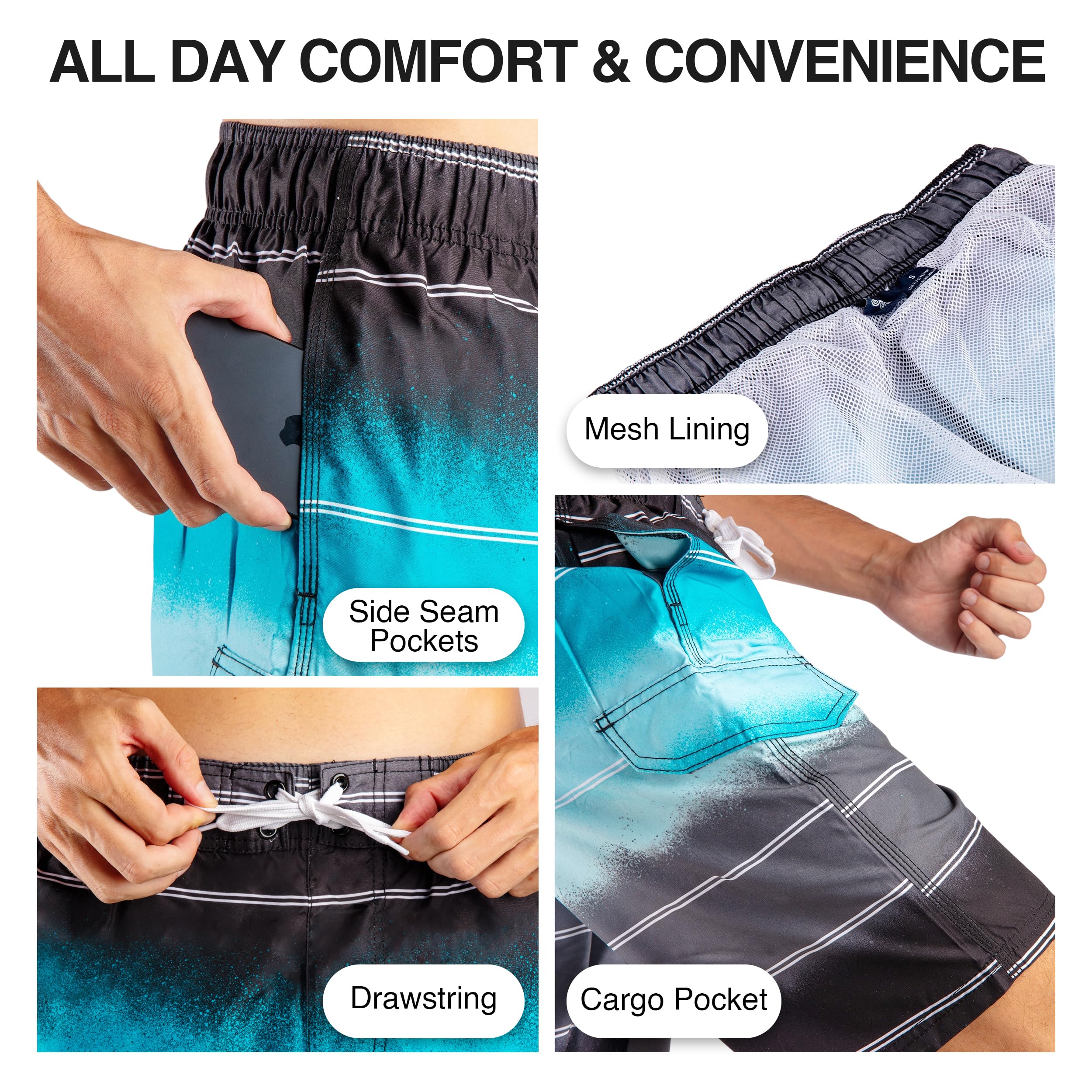 Men's Apollo 9" Swim Trunks