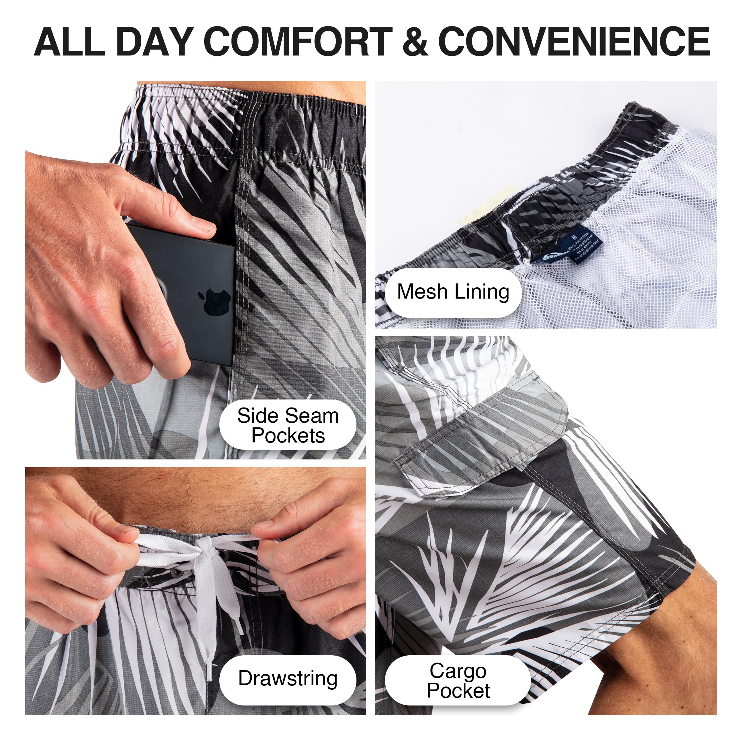 Men's Tahiti 9" Swim Trunks