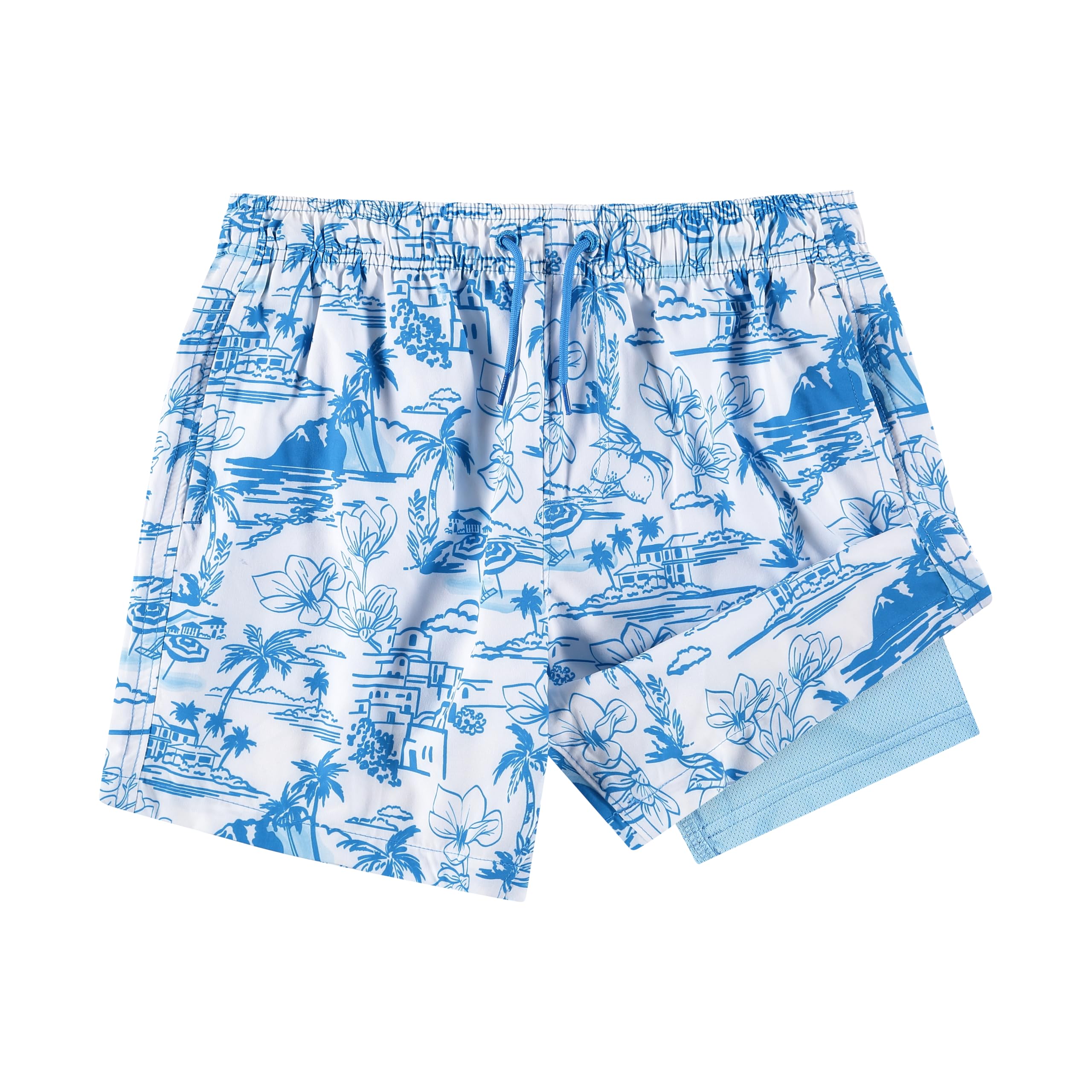 Mykonos Boys' Compression Liner Swim Trunks