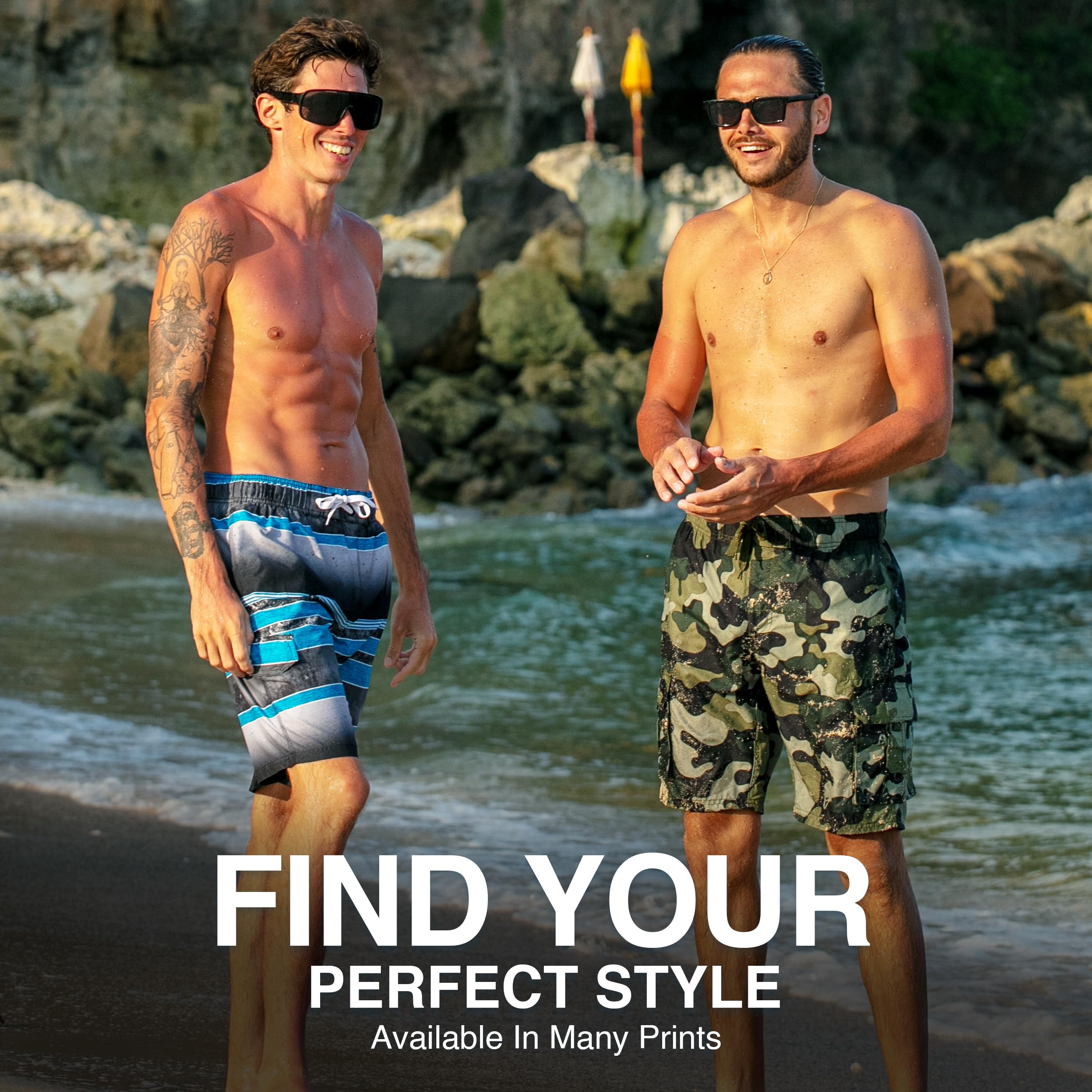 Men's Mileage 9" Swim Trunks