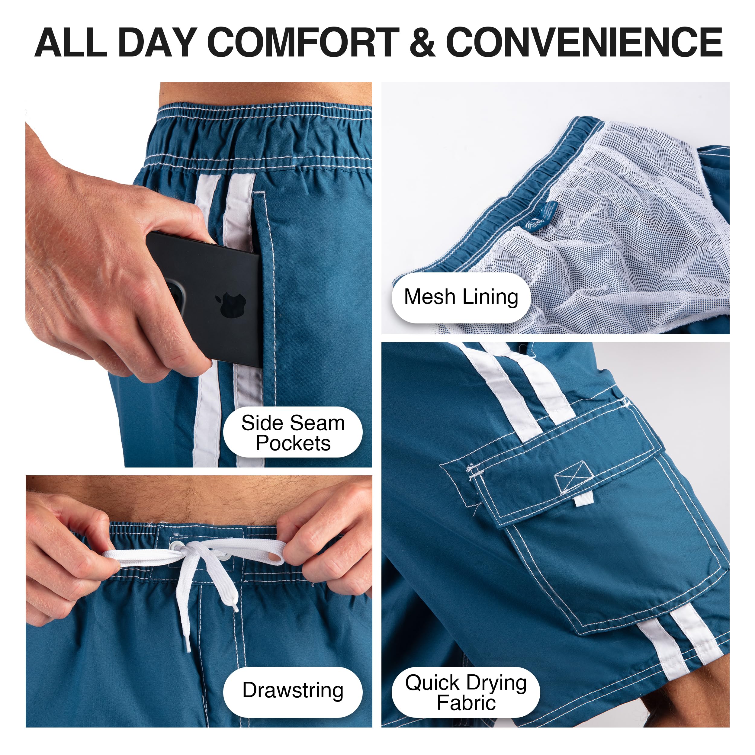 Men's Barracuda 9" Swim Trunks