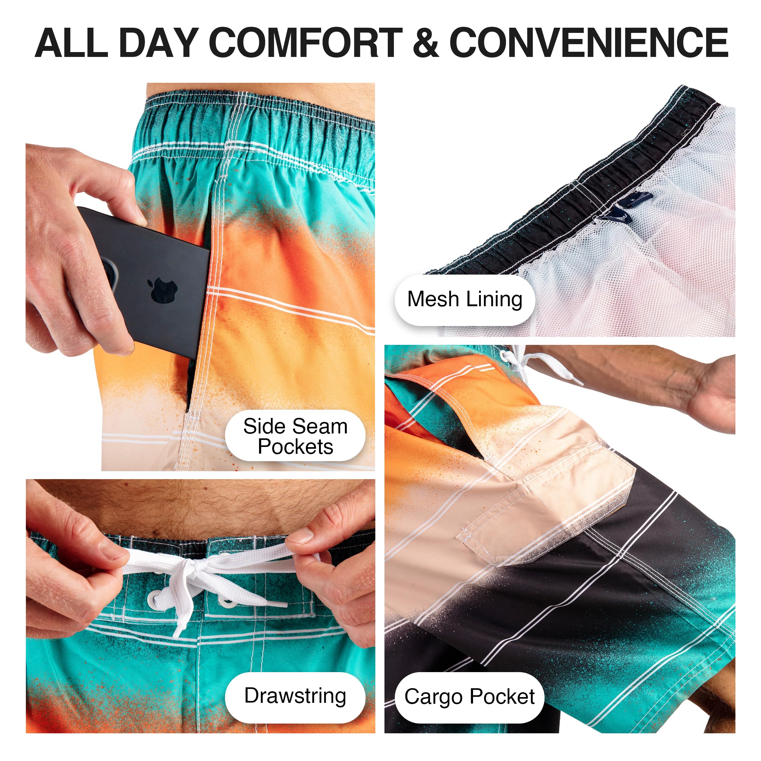 Men's Apollo 9" Swim Trunks