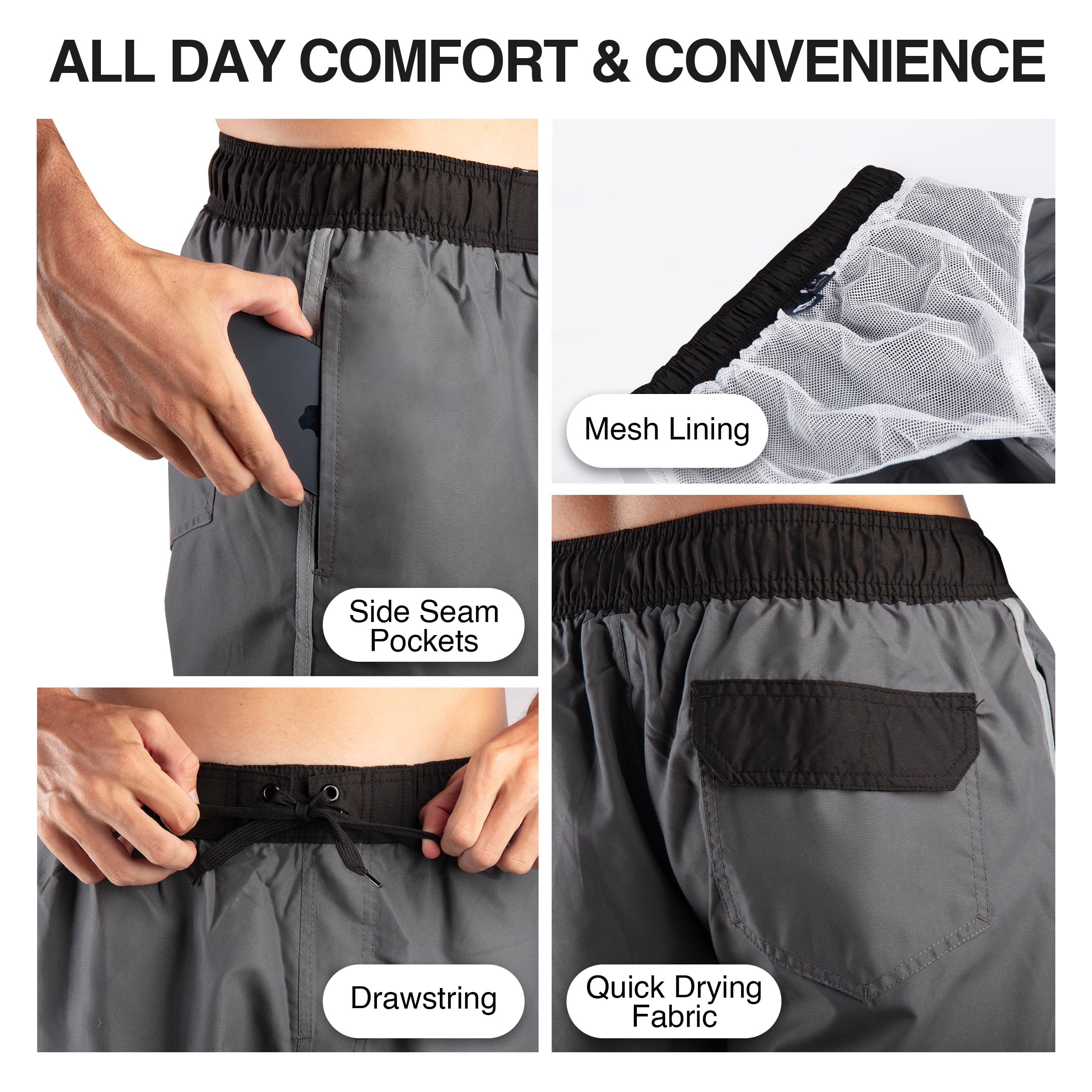 Men's Carter 9" Swim Trunks