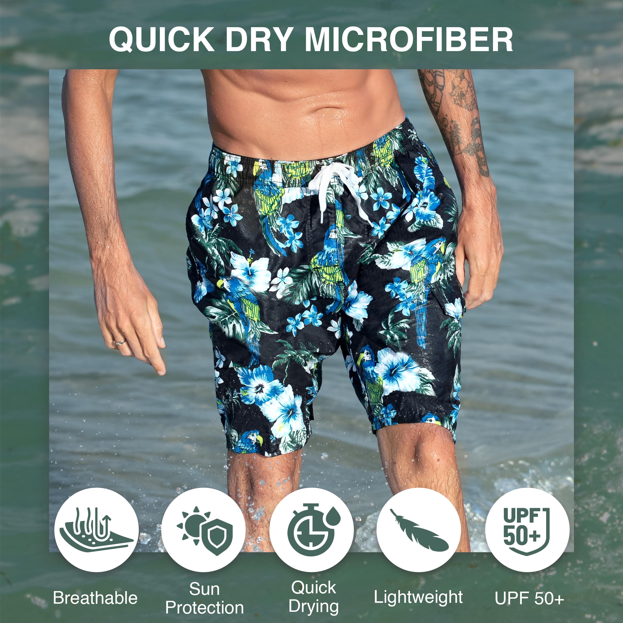 Men's Fiji 9" Swim Trunks