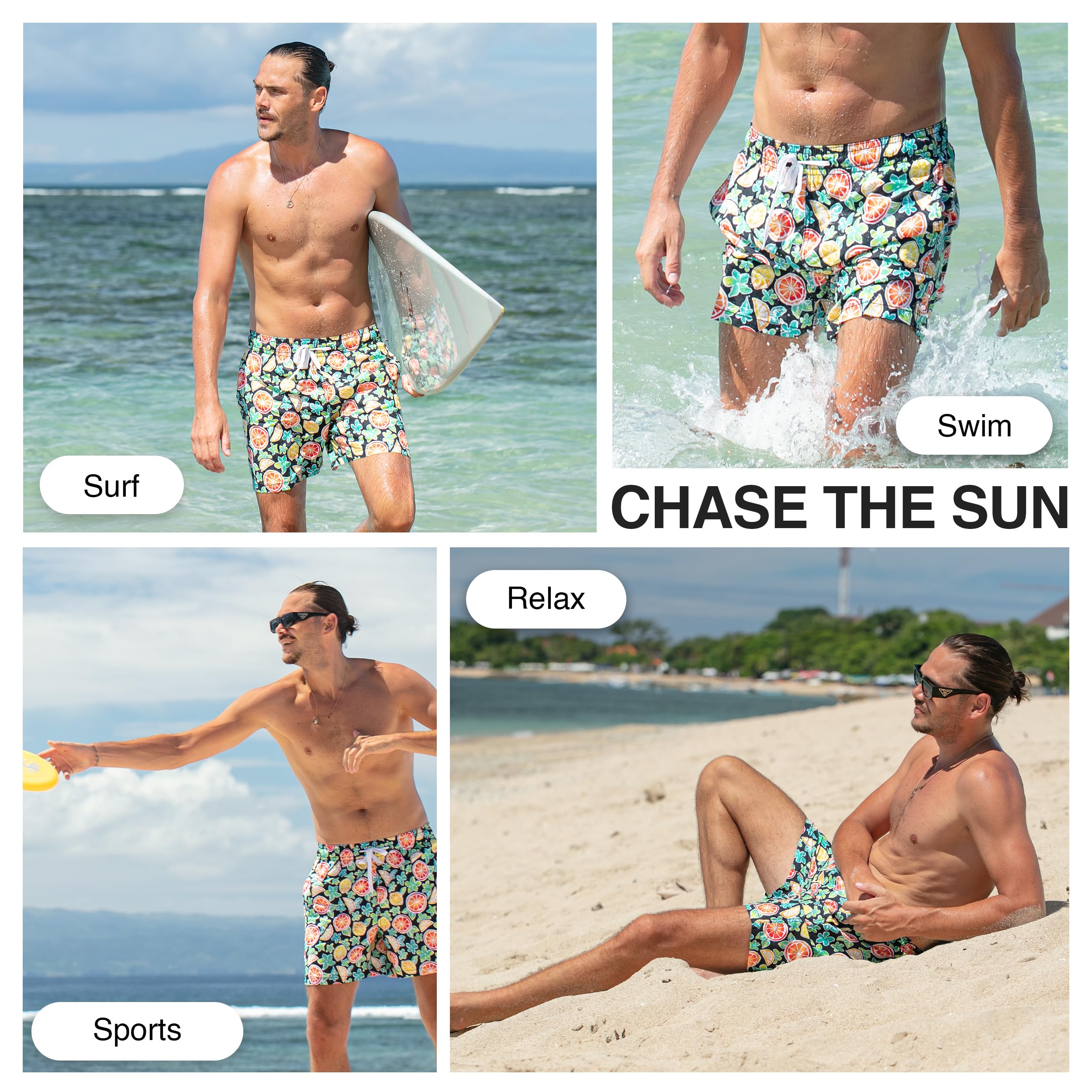 Men's Citrus 5.5" Swim Trunks
