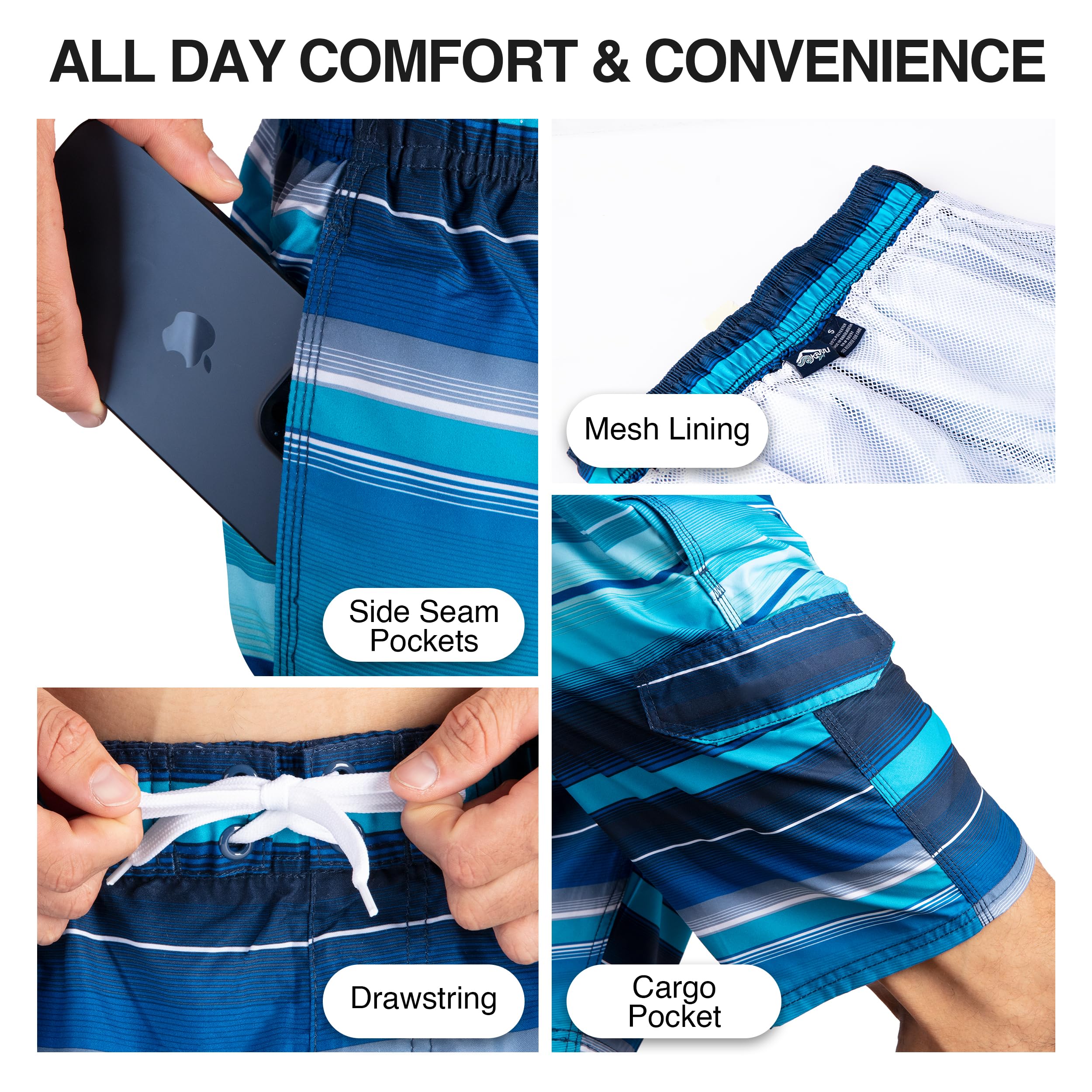 Men's Horizon 9" Swim Trunks