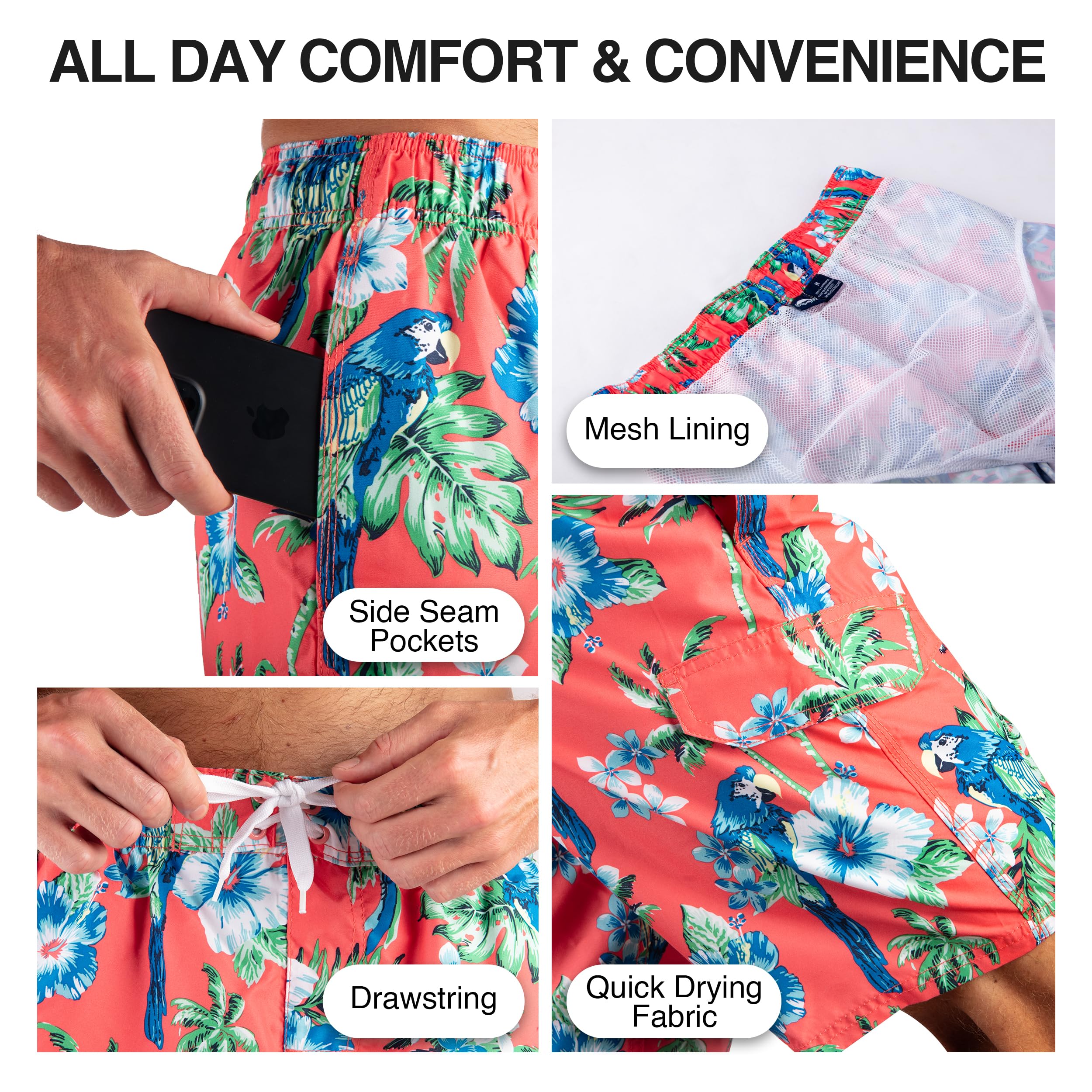 Men's Fiji 9" Swim Trunks