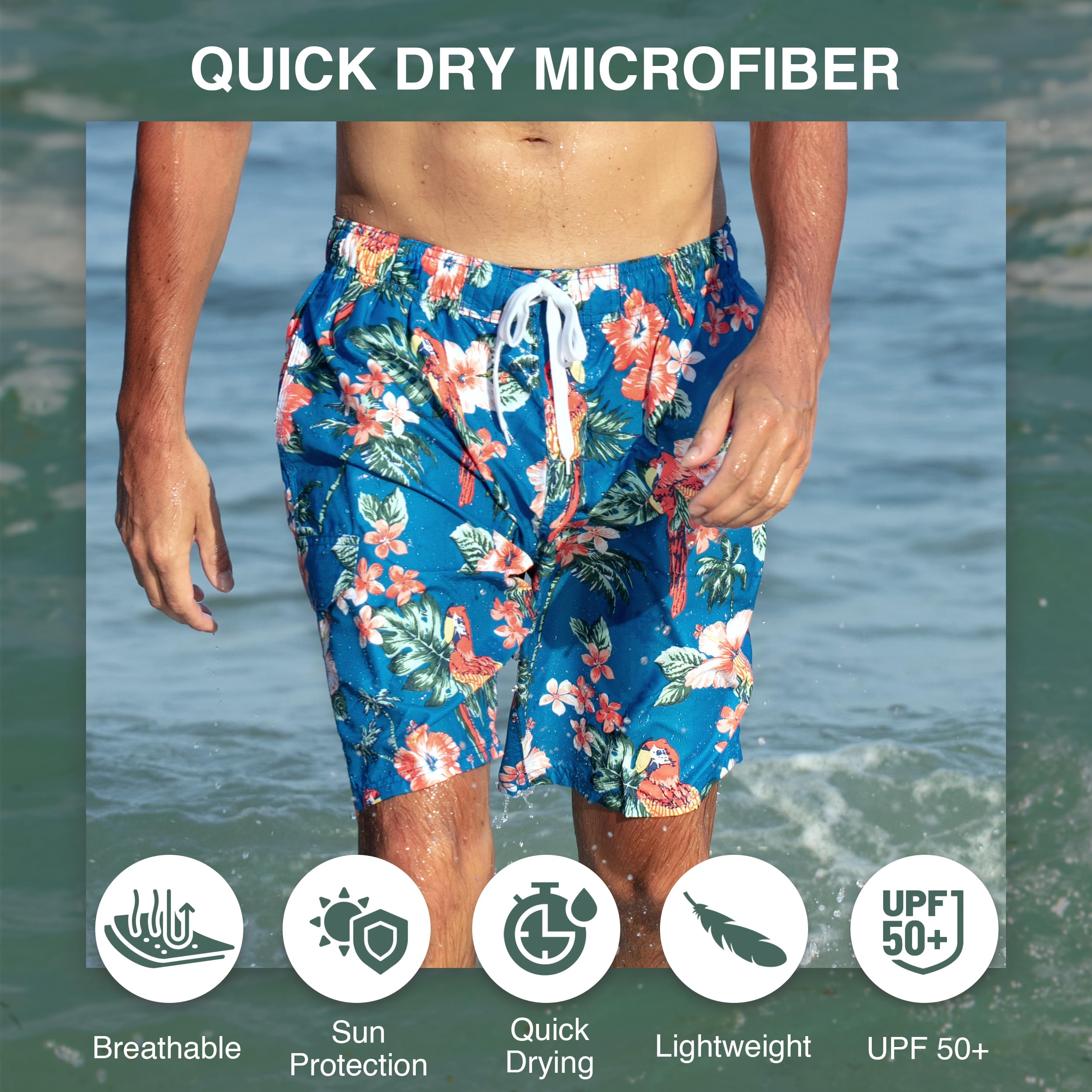 Men's Fiji 9" Swim Trunks