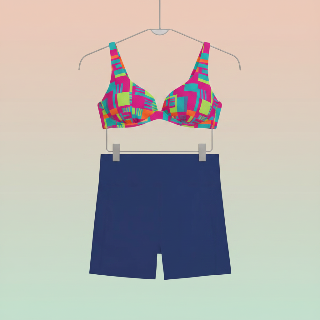 Women's Taylor 5” High Waisted Swim Shorts with Pockets